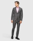 Oxford Auden Wool Suit Jacket Grey 96