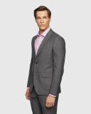 Oxford Auden Wool Suit Jacket Grey 96