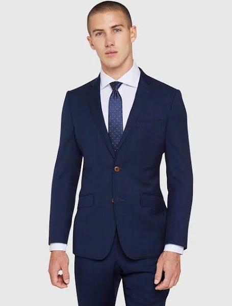 Oxford Auden Wool Suit Jacket in Blue 88