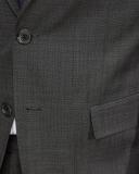 Oxford Auden Wool Suit Jacket in Dark Grey 116