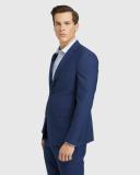 Oxford Auden Wool Suit Jacket Navy Dark Navy 104