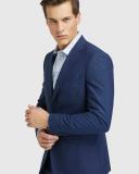 Oxford Auden Wool Suit Jacket Navy Dark Navy 104