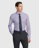 Oxford Beckton Dobby Shirt in Lilac Purple L