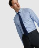 Oxford Beckton Dobby Shirt in Lilac Purple L