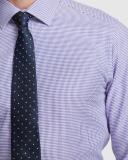 Oxford Beckton Dobby Shirt in Lilac Purple L