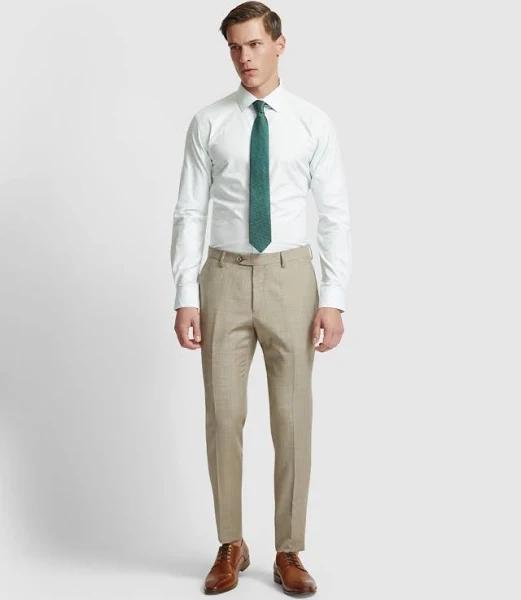 Oxford Beckton Dobby Shirt in Mint Green XL