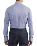 Oxford Beckton Dobby Shirt in Navy Blue L