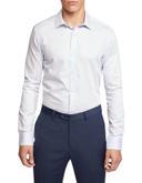 Oxford Beckton Dobby Shirt in Sky Blue XL
