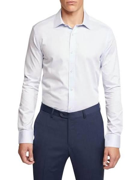 Oxford Beckton Dobby Shirt in Sky Blue XL