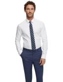 Oxford Beckton Dobby Shirt in White S