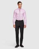 Oxford Beckton Slim Fit Shirt in Pink XL