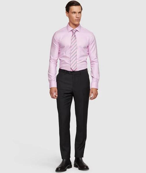 Oxford Beckton Slim Fit Shirt in Pink XL