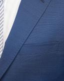 Oxford Byron Wool Suit Jacket in Blue 116