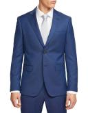 Oxford Byron Wool Suit Jacket in Blue 116