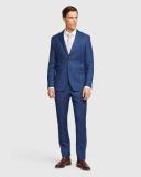 Oxford Byron Wool Suit Jacket in Blue 116