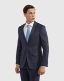 Oxford Byron Wool Suit Jacket in Steel Grey 92