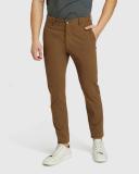 Oxford Danny Casual Organic Cotton Chinos Olive Brown 82