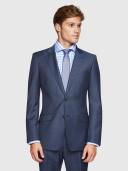 Oxford Hopkins Peak Lapel Wool Suit Jct