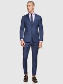 Oxford Hopkins Peak Lapel Wool Suit Jkt Assorted 112