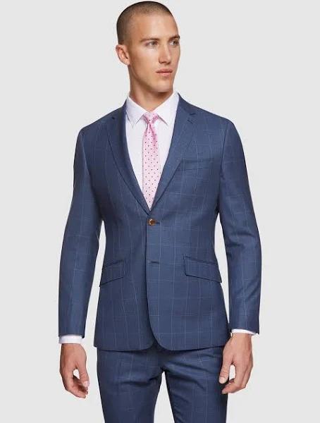 Oxford Hopkins Peak Lapel Wool Suit Jkt Assorted 112