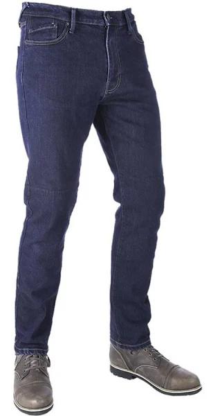 Oxford Jean Straight Short Mens Motorbike Pants - Blue