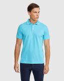 Oxford Mark Pique Polo in Purple M