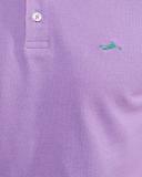 Oxford Mark Pique Polo in Purple M
