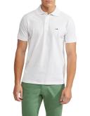 Oxford Mark Pique Polo in White XXL