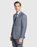 Oxford New Hopkins Wool Suit Jacket in Blue LT Blue 108