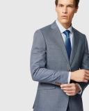 Oxford New Hopkins Wool Suit Jacket in Blue LT Blue 108