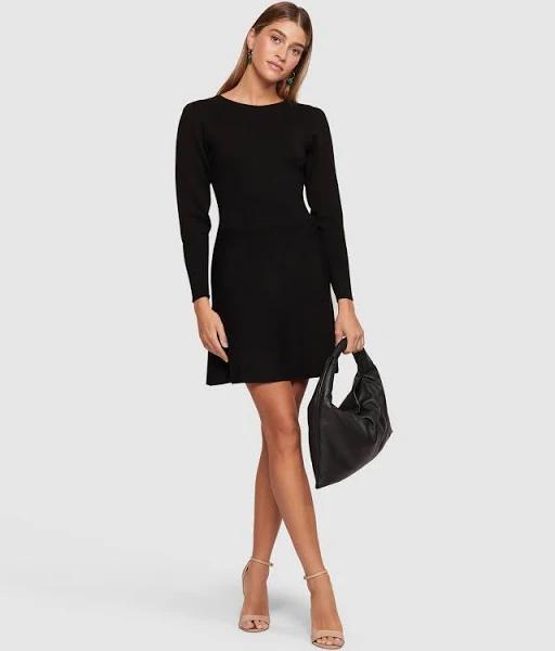 Oxford Rosie Mini Dress in Black 12