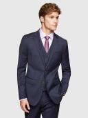 Oxford Shop - Auden Wool Suit Jacket Jackets Split 100 / Gunmetal