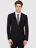 Oxford Shop - Auden Wool Suit Jacket Jackets Split 88 / Black