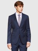 Oxford Shop - Byron Wool Suit Jacket Jackets Split 92 / Blue
