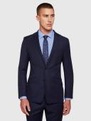 Oxford Shop - Marlowe Wool Suit Jacket Jackets Split 100 / Navy