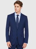 Oxford Shop - Marlowe Wool Suit Jacket Jackets Split 100 / Navy