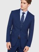 Oxford Shop - Marlowe Wool Suit Jacket Jackets Split 100 / Navy