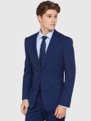 Oxford Shop - Marlowe Wool Suit Jacket Jackets Split 100 / Navy