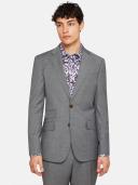 Oxford Shop - Marlowe Wool Suit Jacket Jackets Split Grey / 100
