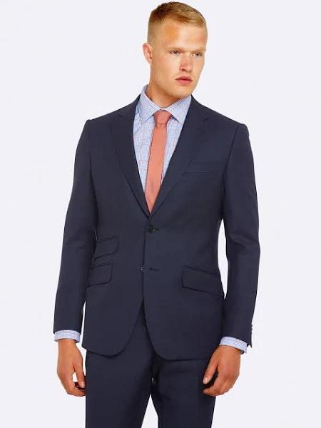 Oxford Shop - Marlowe Wool Suit Jacket Jackets Split Ink / 116