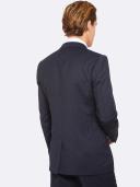 Oxford Shop - New Hopkins Peak Lapel Wool Jacketx Jackets Split Suit 92 / Navy