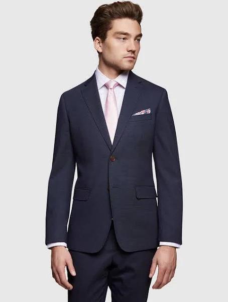 Oxford Shop - New Hopkins Wool Suit Jacket Jackets Split 104 / Ink