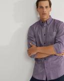 Oxford Uxbridge Cotton Shirt in Blue L