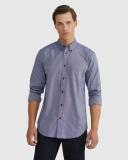 Oxford Uxbridge Cotton Shirt in Blue L
