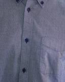 Oxford Uxbridge Cotton Shirt in Blue L