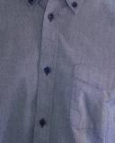 Oxford Uxbridge Cotton Shirt in Plum Purple XXL