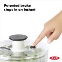 OXO Good Grips Large Salad Spinner - 6.22 Qt, White