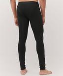 P A C T Mens Organic Layering Long John in Black | Size XL | Fair Trade
