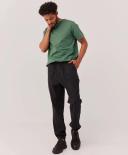P A C T Mens Organic The Boulevard Jogger Pants in Black | Size Medium | Fair Trade