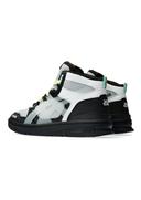 P.E x ASICS EX89 MT in Black/Glacier Grey, EU 38